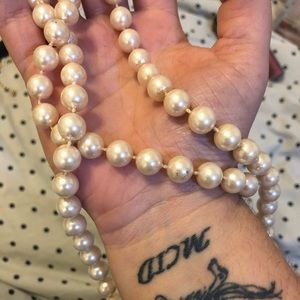 Vintage costume pearls